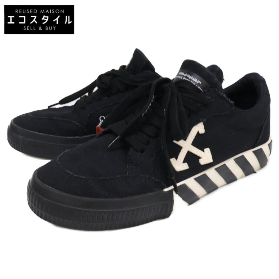OFF-WHITE オフホワイト LOW VULCANIZED キャンバス ローカット