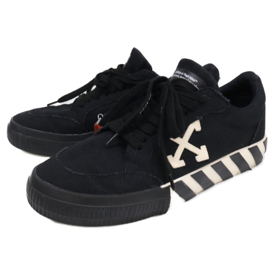 OFF-WHITE オフホワイト LOW VULCANIZED キャンバス ローカット 