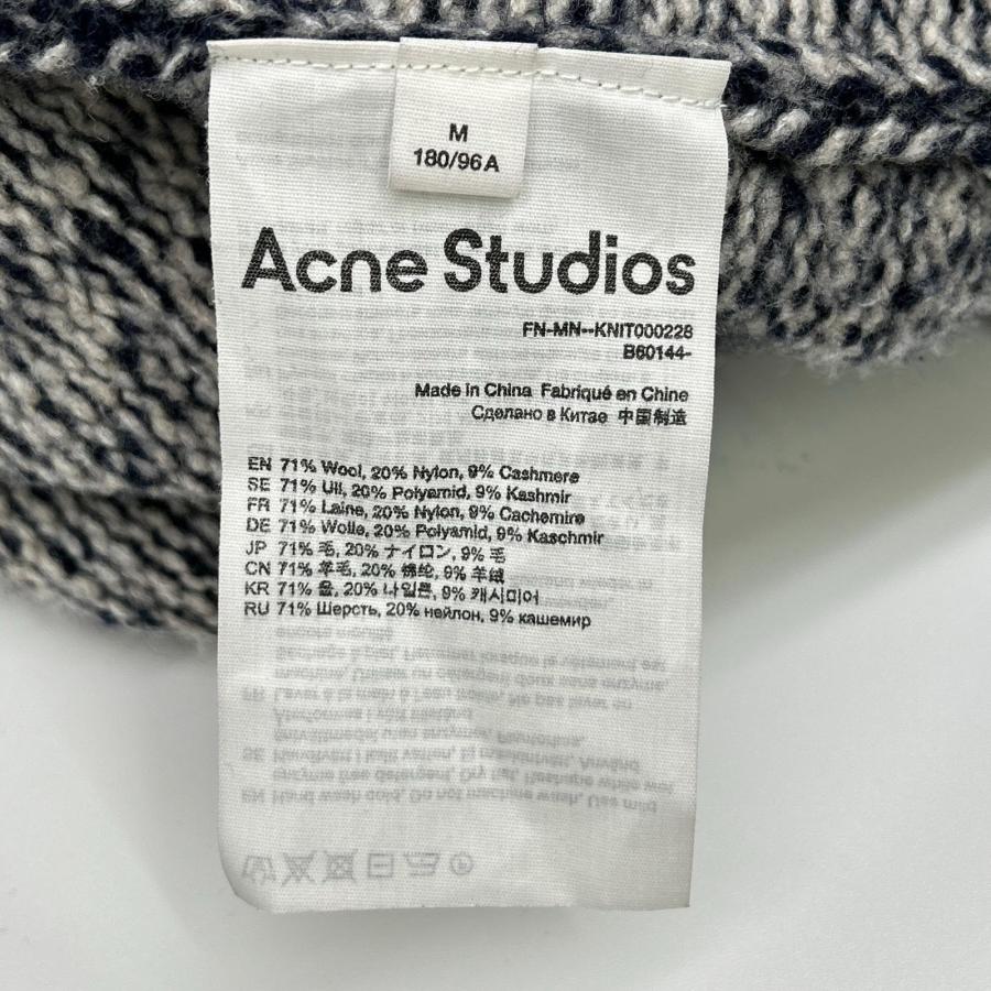 ACNE STUDIOS アクネ ストゥディオズ FN-MN-KNIT000228 ネイビー