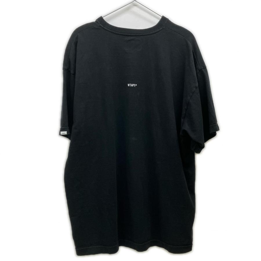 WTAPS ダブルタップス 25SS ブラック コットン100 S/S EX-COLLECTION T