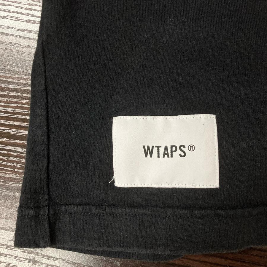 WTAPS ダブルタップス 25SS ブラック コットン100 S/S EX-COLLECTION T