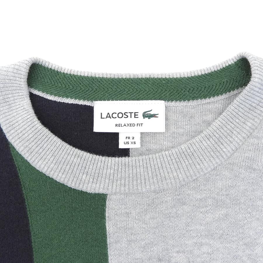 LACOSTE（ラコステ） カラーブロッキングニットセーター トップス