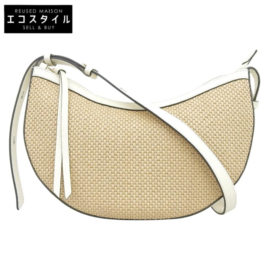 ANAYI（アナイ） 美品 ハーフムーン コンビ ハンドバッグ ショルダー