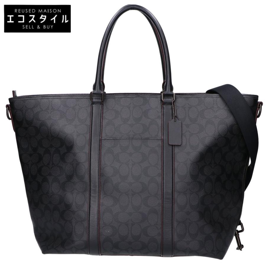 COACH（コーチ） F79204 トレッカー シグネチャー 2WAY トートバッグ