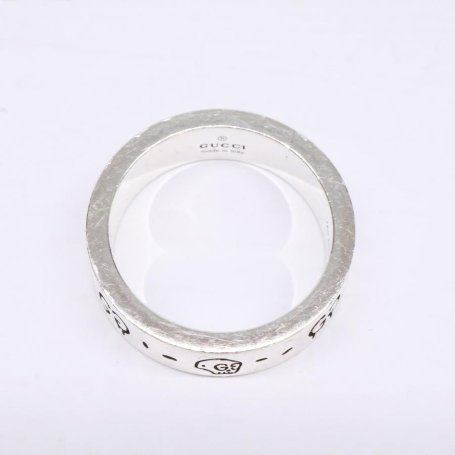 GUCCI（グッチ） 477932 Ag925 GUCCI GHOST ゴースト GG スカル リング