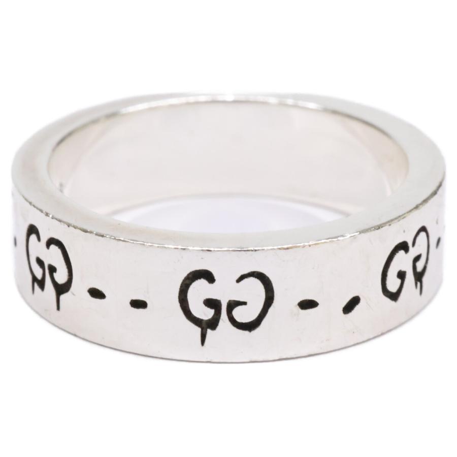GUCCI（グッチ） 477932 Ag925 GUCCI GHOST ゴースト GG スカル リング