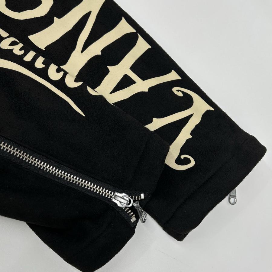 VANSON バンソン ブラック イーグル×スカル刺繍 スエードジャケット L VANSON（バンソン） ブラック イーグル×スカル刺繍 スエードジャケット