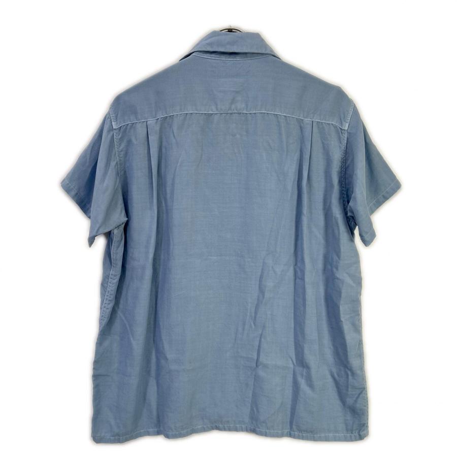 MADISON BLUE（マディソンブルー） ブルー レーヨン ボーリングシャツ