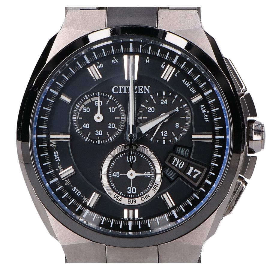 田口　CITIZEN シチズン　アテッサ　BY0040-51F CITIZEN（シチズン） BY0040-51F H610 ATTESA アテッサ クロノグラフ