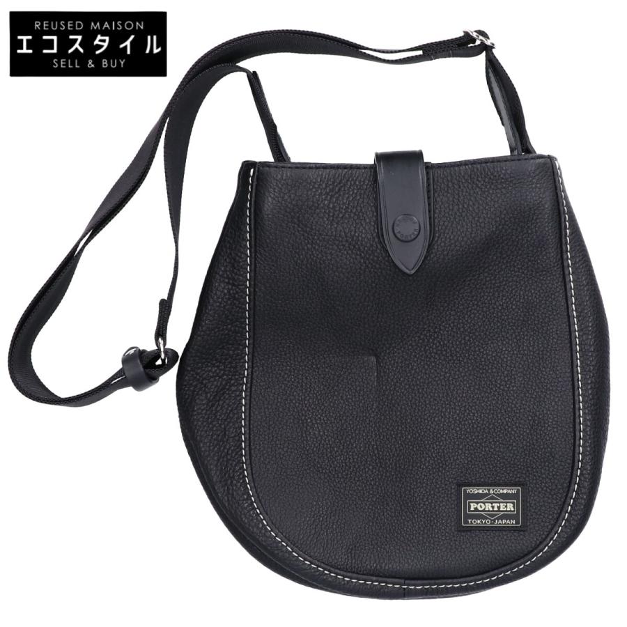 美品 PORTER ポーター シスコ ショルダーバッグ ブラック 美品 PORTER 