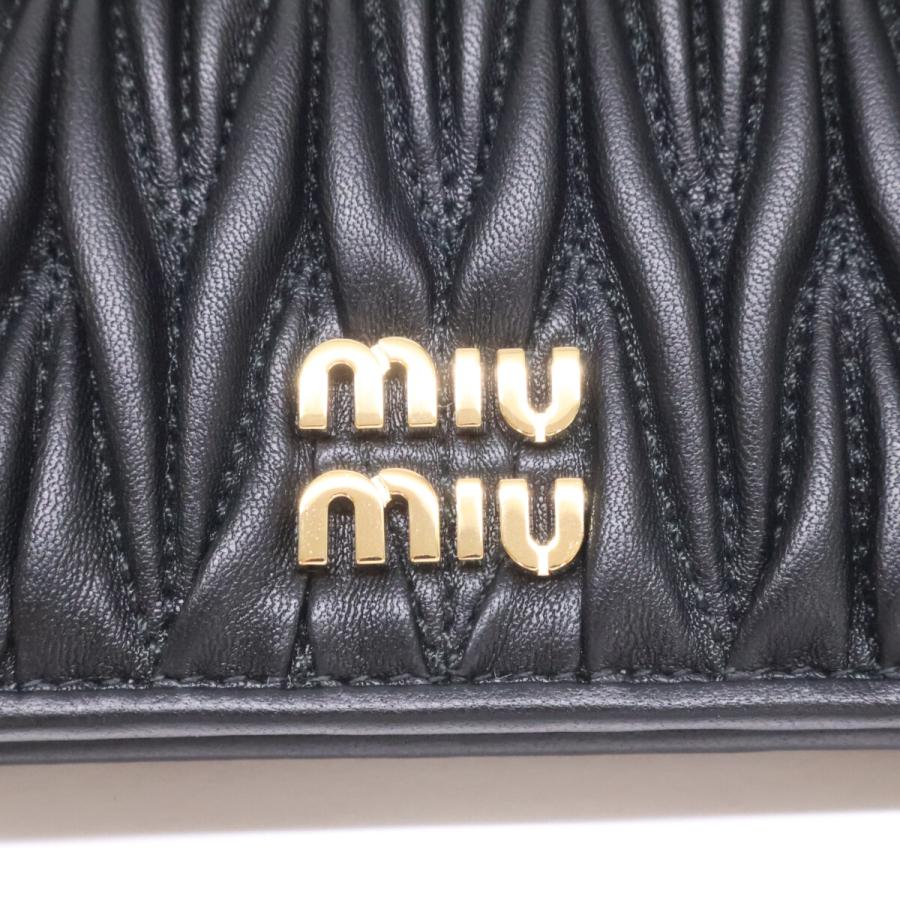 miu miu（ミュウミュウ） 新品未使用 5MV204 AFPP F0002 MATELASSE 