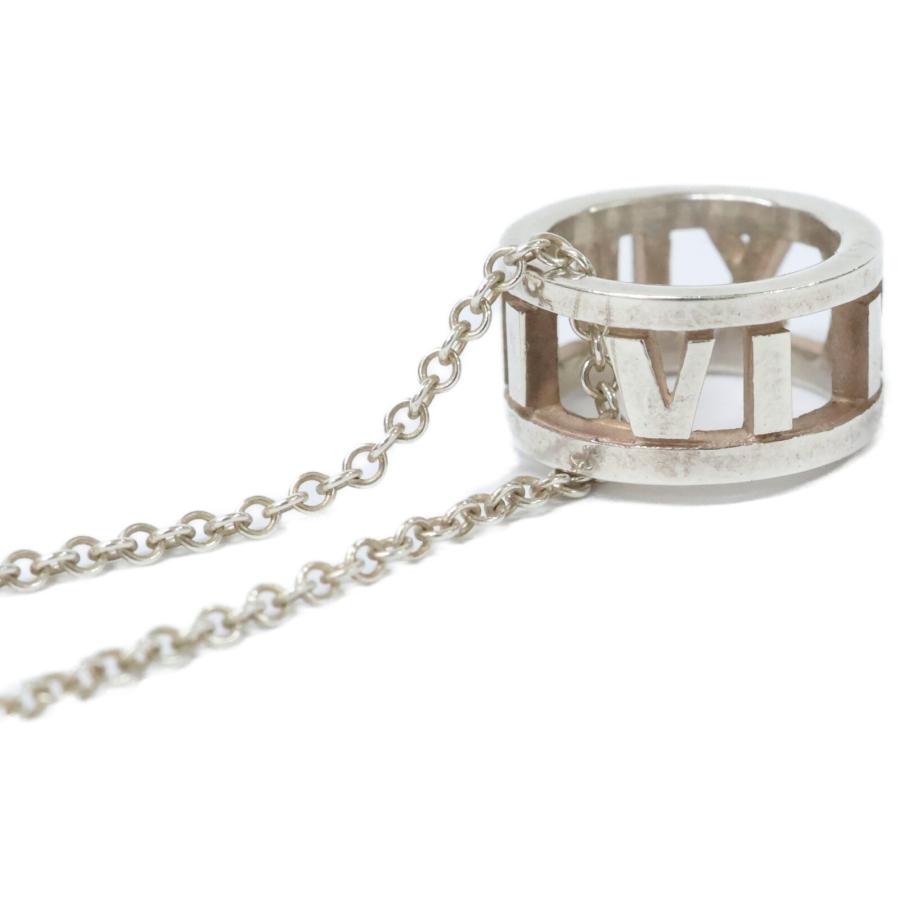 美品 TIFFANY&Co. アトラス オープンリング AG925 ネックレス TIFFANY&Co.（ティファニー） AG925 アトラス オープンリングトップ