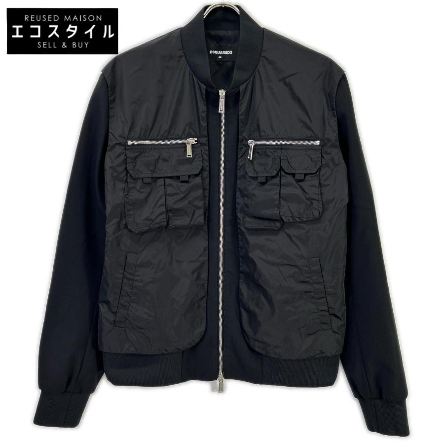 DSQUARED2（ディースクエアード） S74AM1208 ブラック レイヤード 