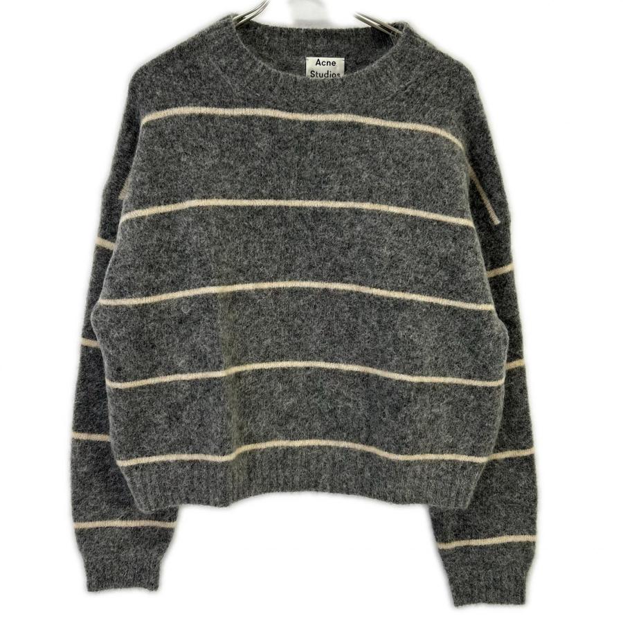 ACNE STUDIOS アクネ ストゥディオズ 2810800472 グレー ウールニット