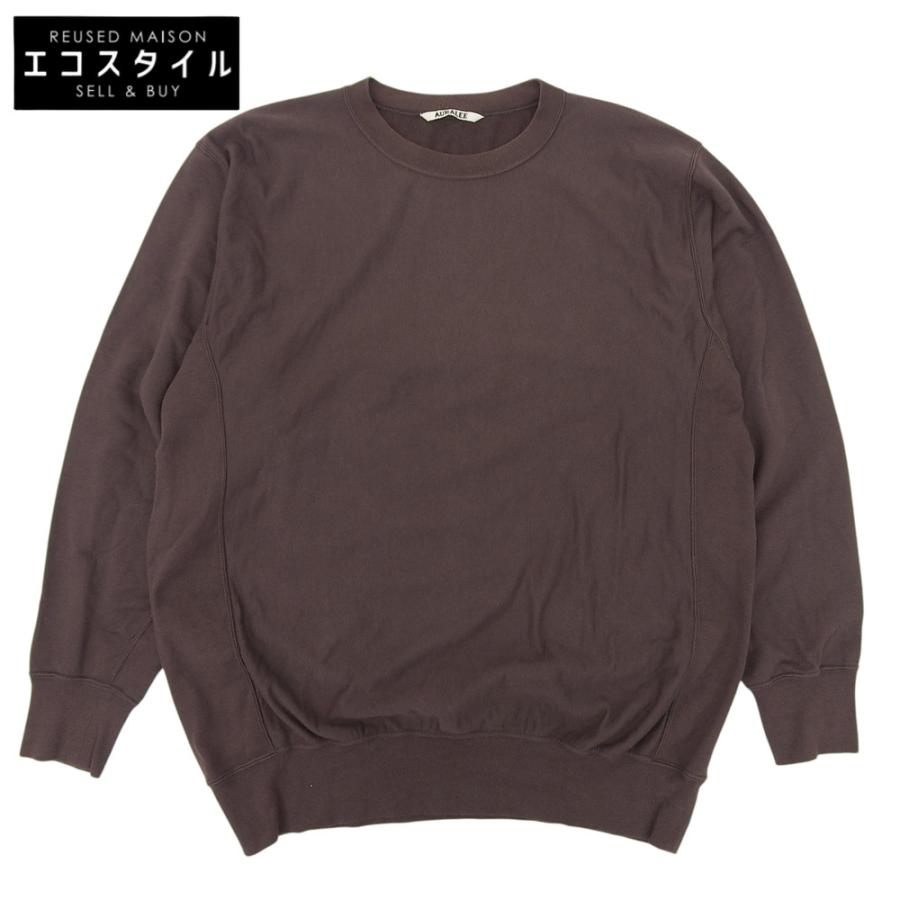 AURALEE（オーラリー） SUPER HIGH GAUZE SWEAT BIG P/O コットン