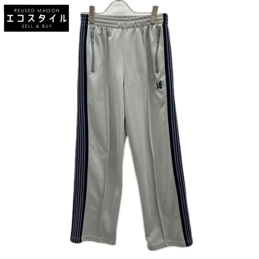 【本日限定価格】Needles トラックパンツ グレー×ネイビー Needles（ニードルス） ニードルズ MR446 グレー×ネイビー STUDIOUS
