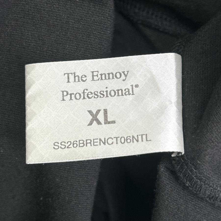 ENNOYエンノイ　 ロンT ブラック　XL ENNOY エンノイ SS26BRENCT06NTL ブラック ロングスリーブ Tシャツ XL