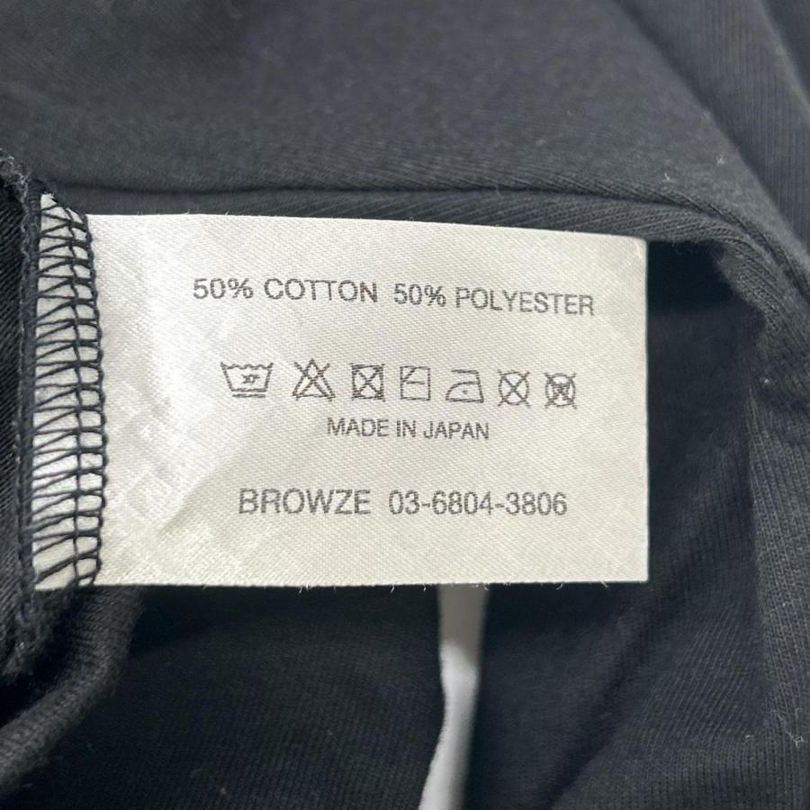 ENNOY エンノイ SS26BRENCT06NTL ブラック ロングスリーブ Tシャツ XL