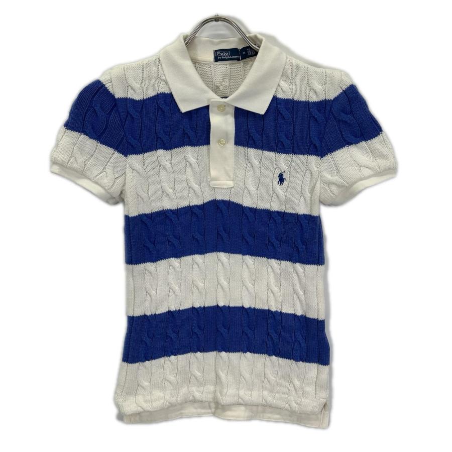 POLObyRalphLauren ポロラルフローレン ホワイト×ブルー ボーダー