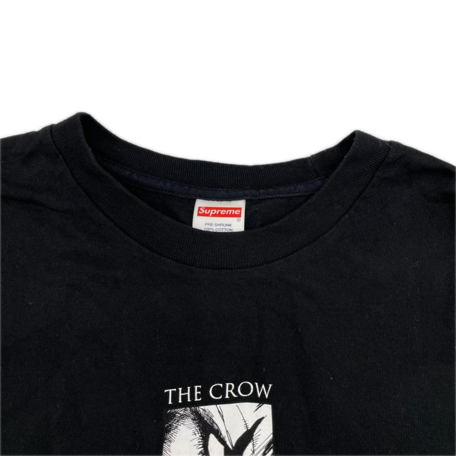 Supreme（シュプリーム） ブラック THE CROW プリント 長袖Tシャツ