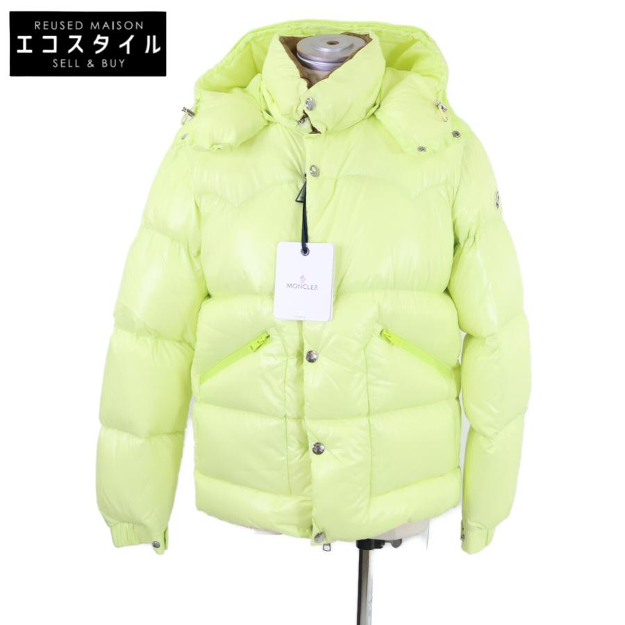 MONCLER ダウンジャケット フード付き イエロー MONCLER（モンクレール） 新品同様/ COUTARD フード付ダウンジャケット