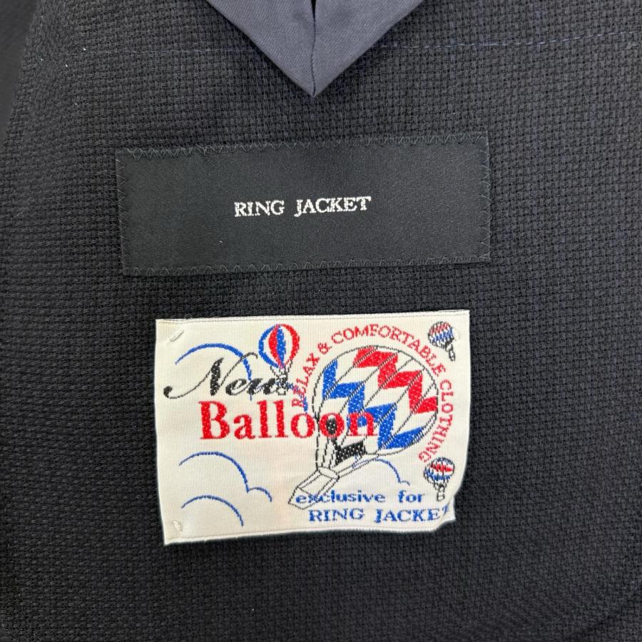 RING JACKET（リングヂャケット） RT051S20X ブラック ウール B