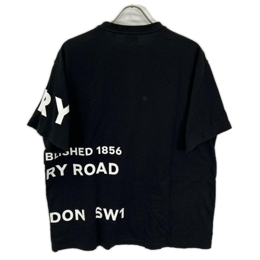 BURBERRY（バーバリー） ブラック HORSEFERRY プリント Tシャツ