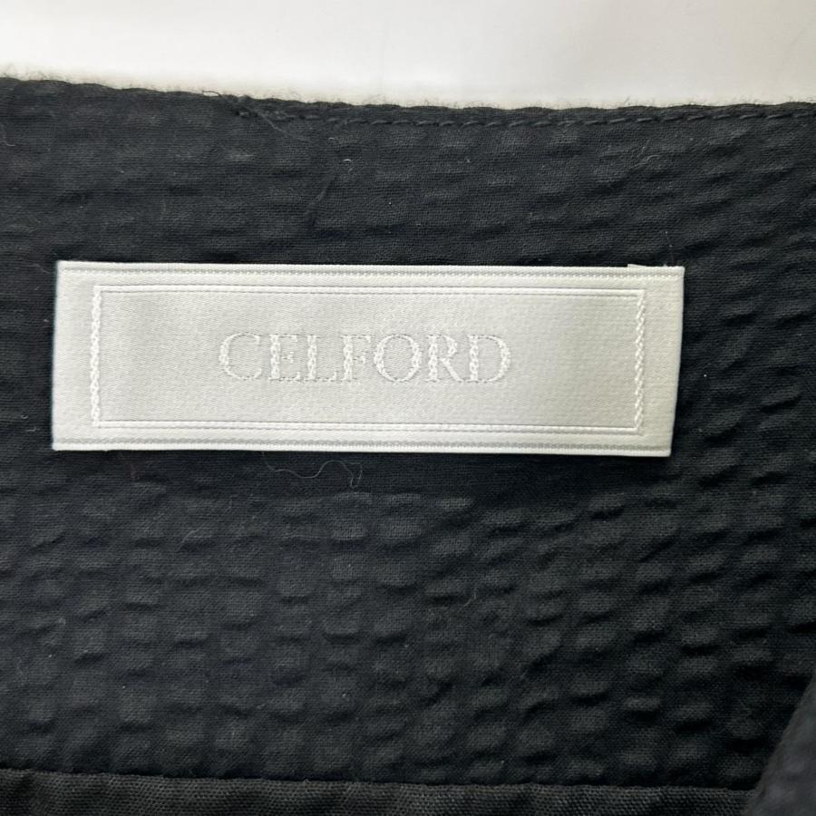 CELFORD（セルフォード） CWF0252030 ブラック スクエアネック