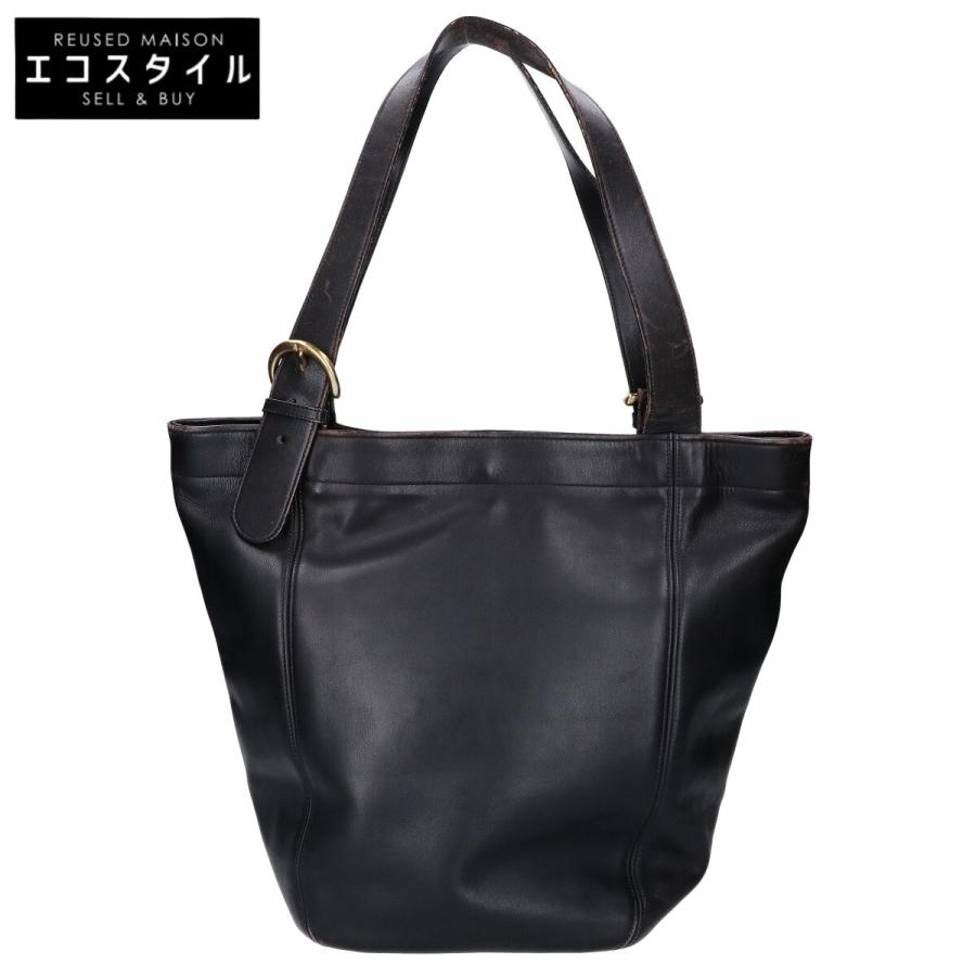 【希少・USA製】オールドコーチ トートバッグ 4082 A4収納 レザー 黒 COACH（コーチ） 4082 オールドコーチ レザー トートバッグ メンズ