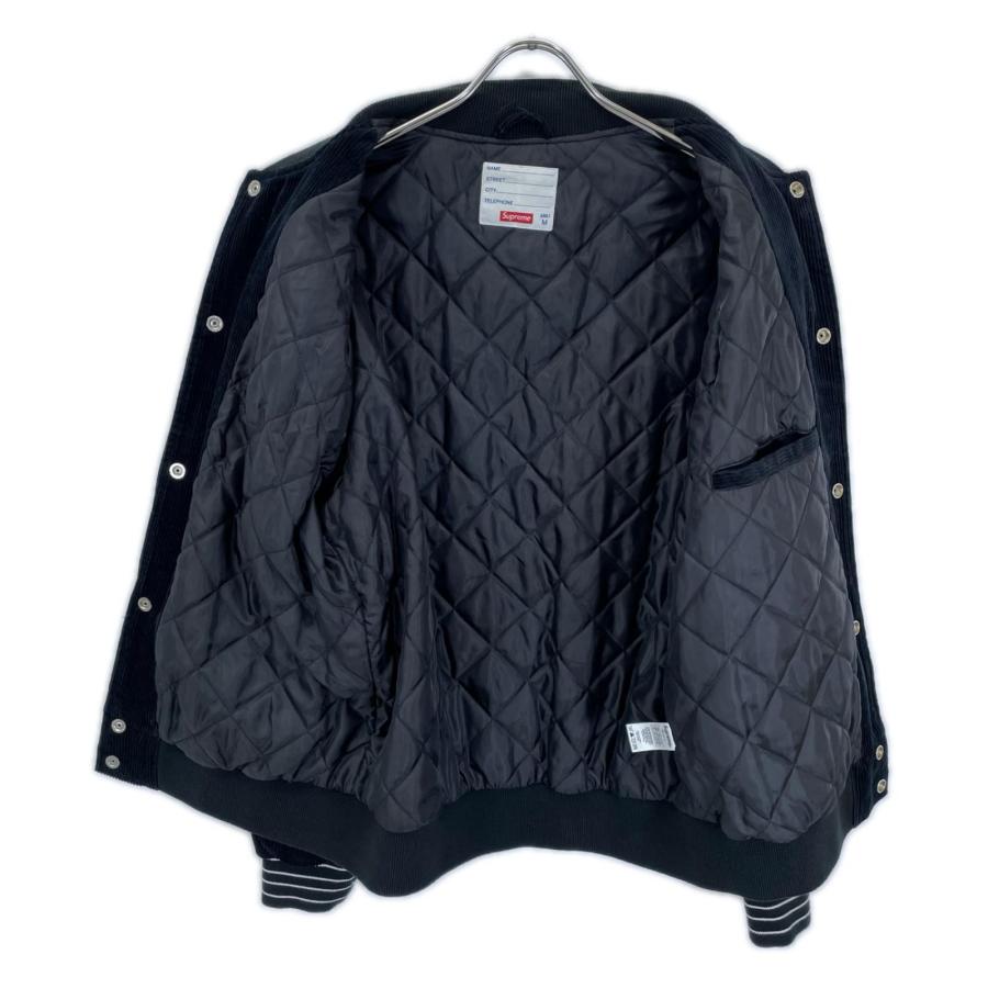 Supreme（シュプリーム） ブラック OLD ENGLISH CORDUROY VARSITY