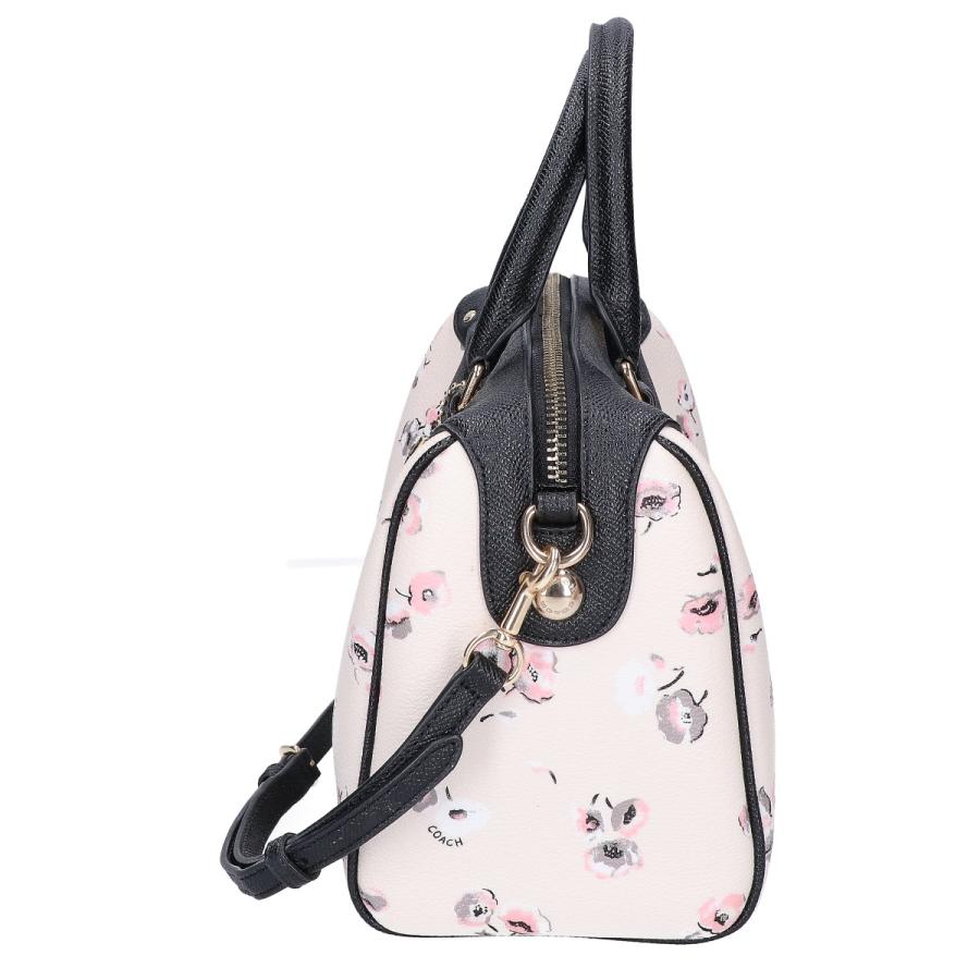 COACH（コーチ） F37491 花柄 ミニボストンバッグ ハンドバッグ 