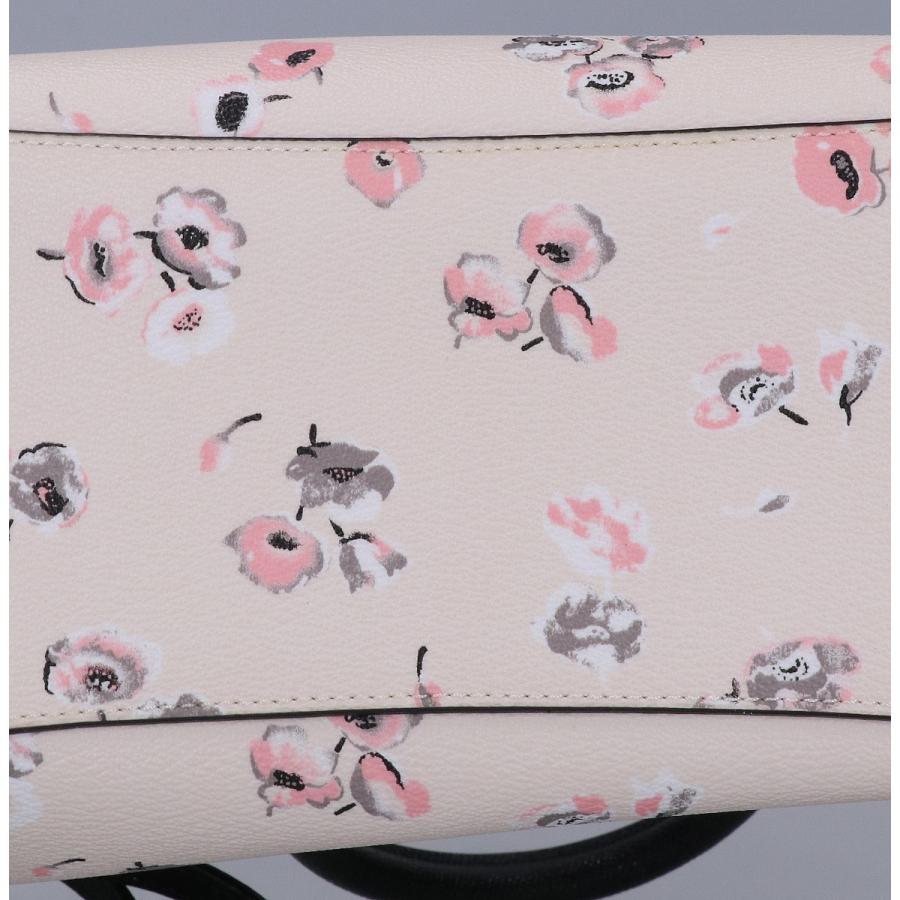 COACH（コーチ） F37491 花柄 ミニボストンバッグ ハンドバッグ
