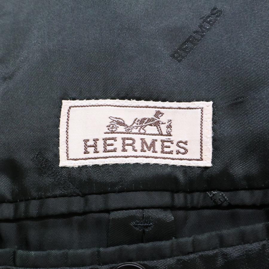HERMES（エルメス） 国内正規/ カシミヤ100％ チェスター コート 52