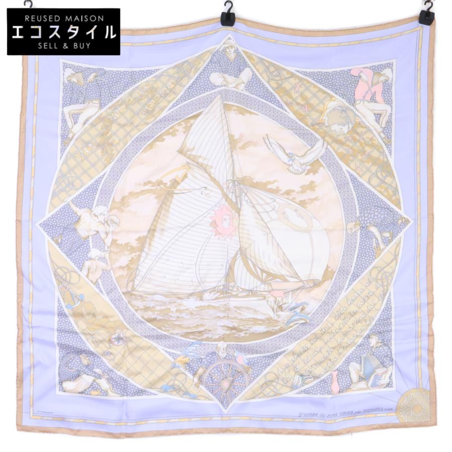 HERMES（エルメス） VOYAGE au LONG COURS 遠洋航海 シルク カレ90