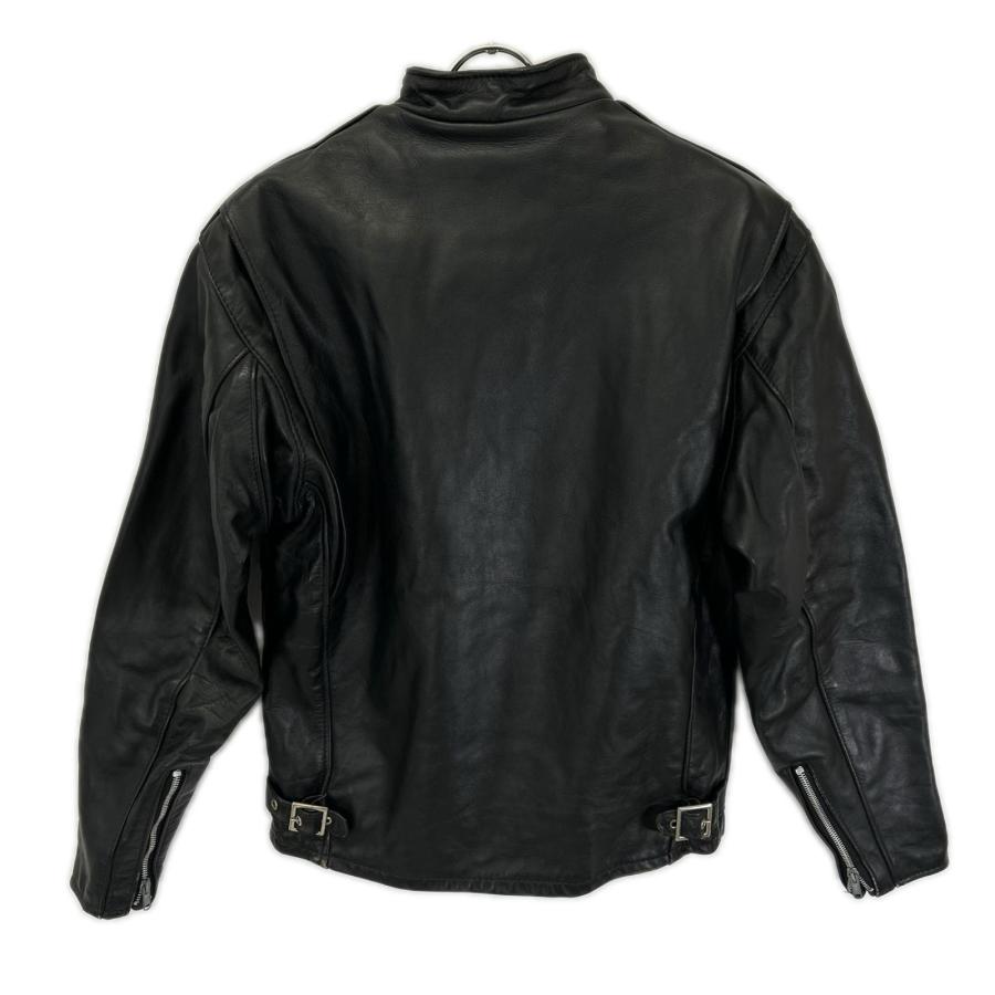 【米国製】schott シングルライダース 38size 641 黒　牛革 SCHOTT（ショット） 641 ブラック USA製 牛革 シングルライダース