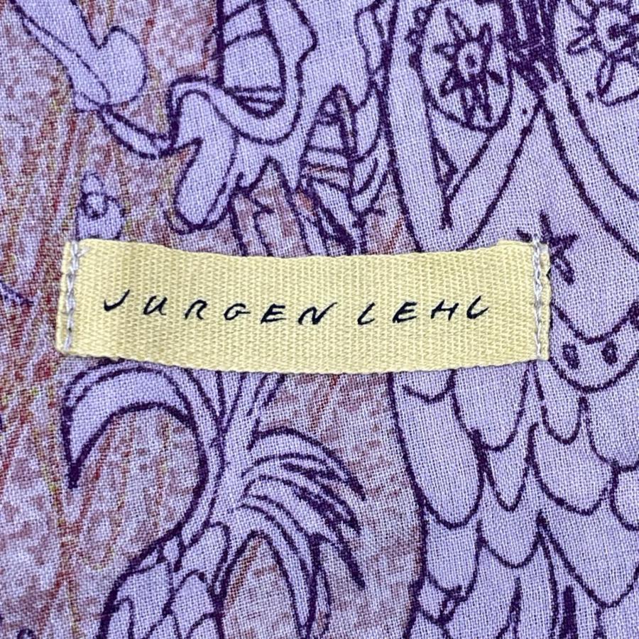 ヨーガンレール（JURGEN LEHL） 25SS ピンク コットン ぞうプリント