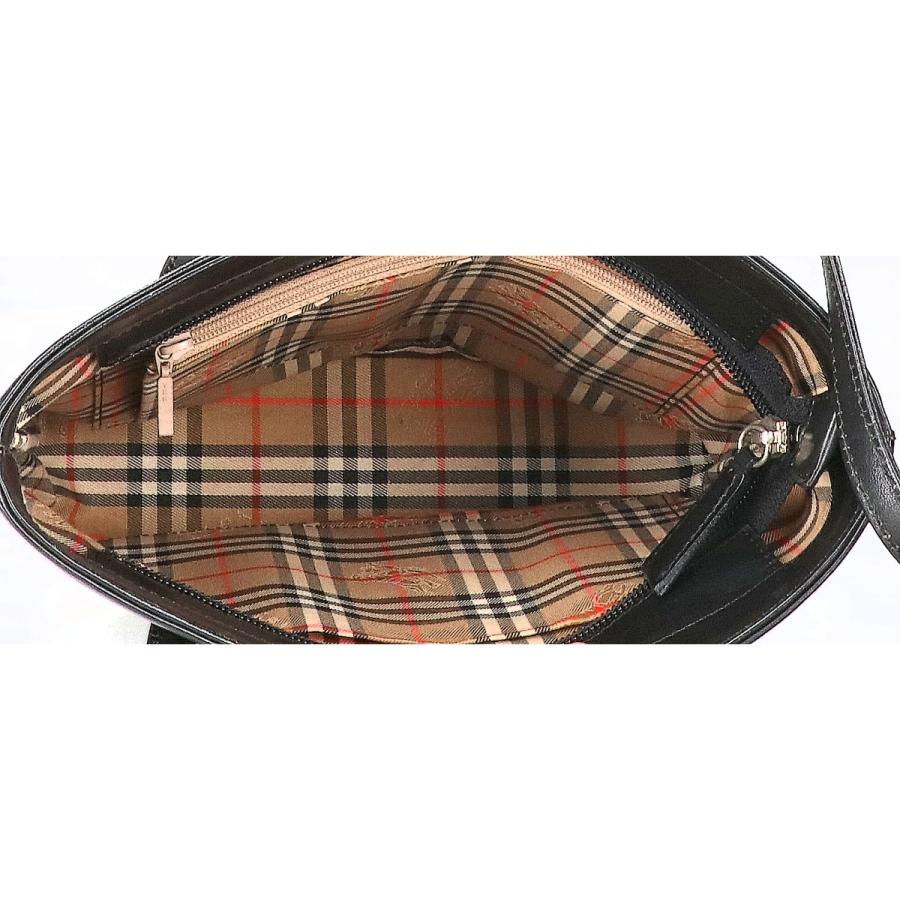 【美品】BURBERRY ノヴァチェック ハンドバッグ バケツ型 レザー BURBERRY（バーバリー） ノヴァチェック レザー バケツ型 トートバッグ
