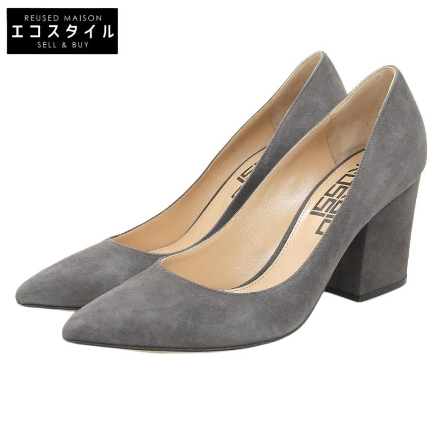 sergio rossi グレー ポインテッドトゥ ハイヒール 【公式通販】