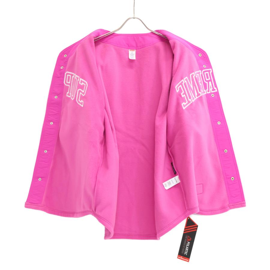 Supreme シュプリーム 24AW Polartec Baseball Jersey ピンク M Supreme シュプリーム 24AW Polartec Baseball Jersey ピンク M
