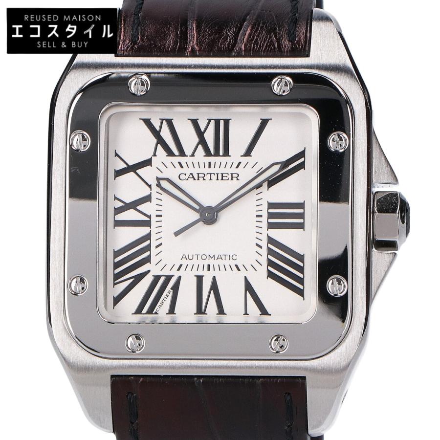 Cartier カルティエ W20073X8 サントス100 LM 自動巻き 腕時計 Cartier カルティエ W20073X8 サントス100 LM 自動巻き 腕時計