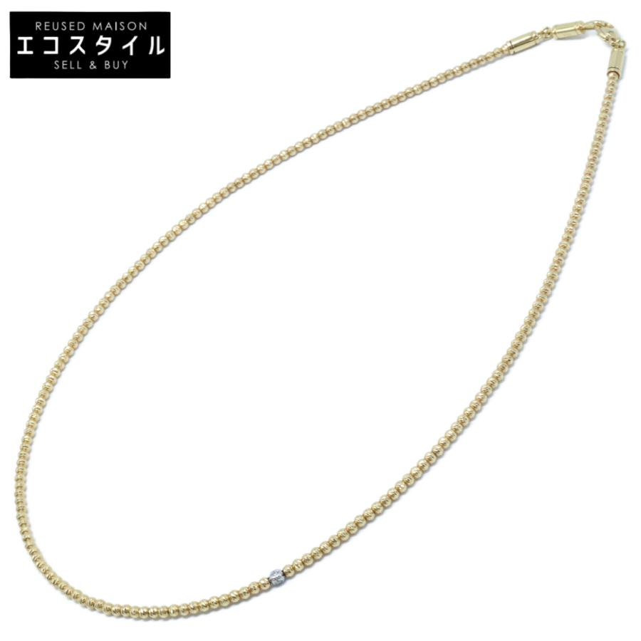 SJX エス ジェイ エックス 5ZN0023 K18YG/Pt950 GLITTER NECKLACE(S 