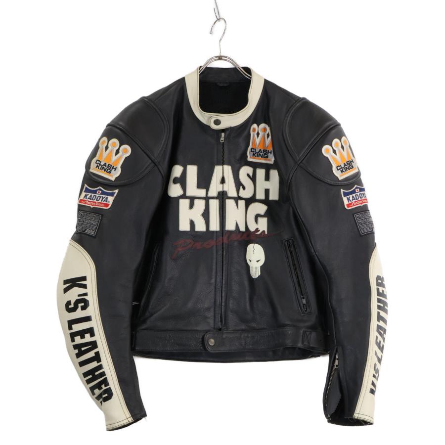 KADOYA カドヤ 【K'S LEATHER】クラッシュキングレザーシングル KADOYA カドヤ 【K'S LEATHER】クラッシュキングレザーシングル