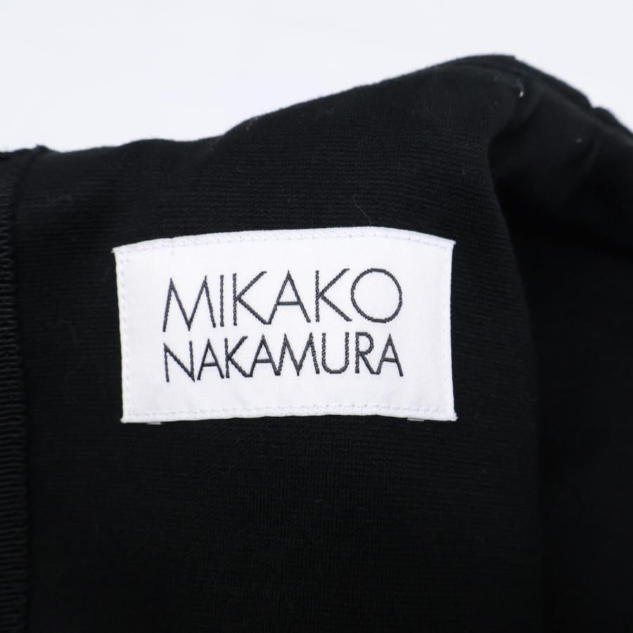 Mikako Nakamura ミカコ ナカムラ 171-04182 ブラック ポンチョ Mikako Nakamura ミカコ ナカムラ 171-04182 ブラック ポンチョ