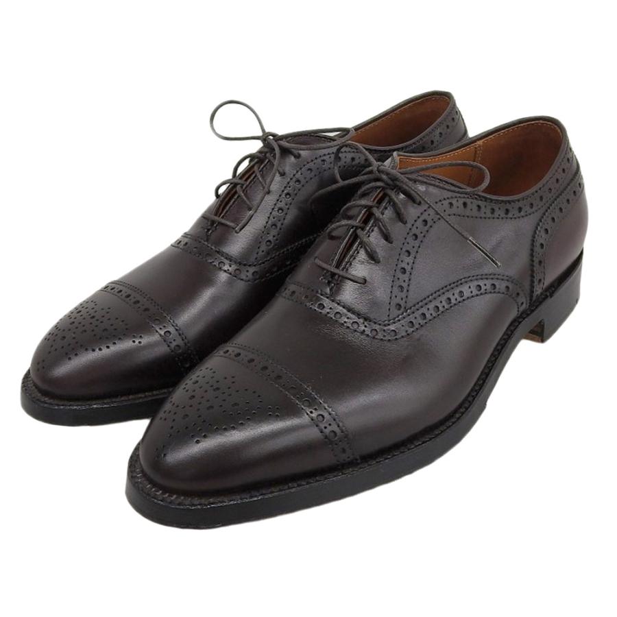 ALDEN（オールデン） 未使用 セミブローグ キャップトゥ メダリオン