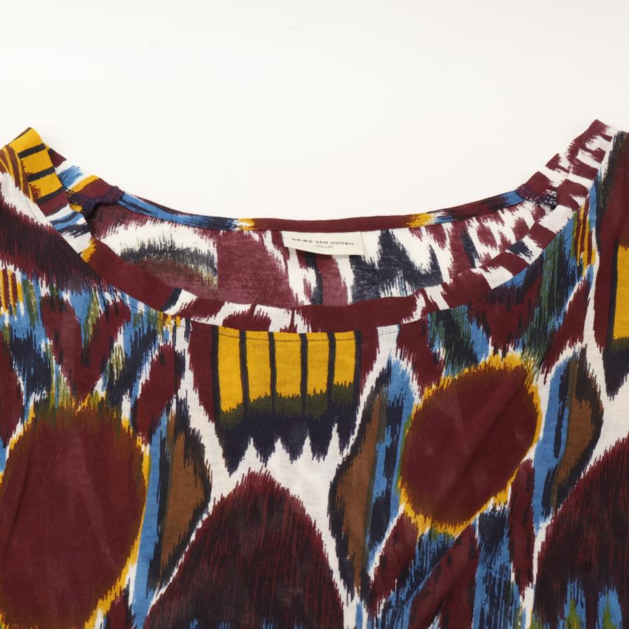 DRIES VAN NOTEN ドリスヴァンノッテン バティック柄トップス マルチ  