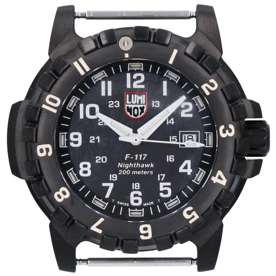 LUMINOX 美品 ルミノックス F-117 NIGHTHAWK 6420SERIES ナイト