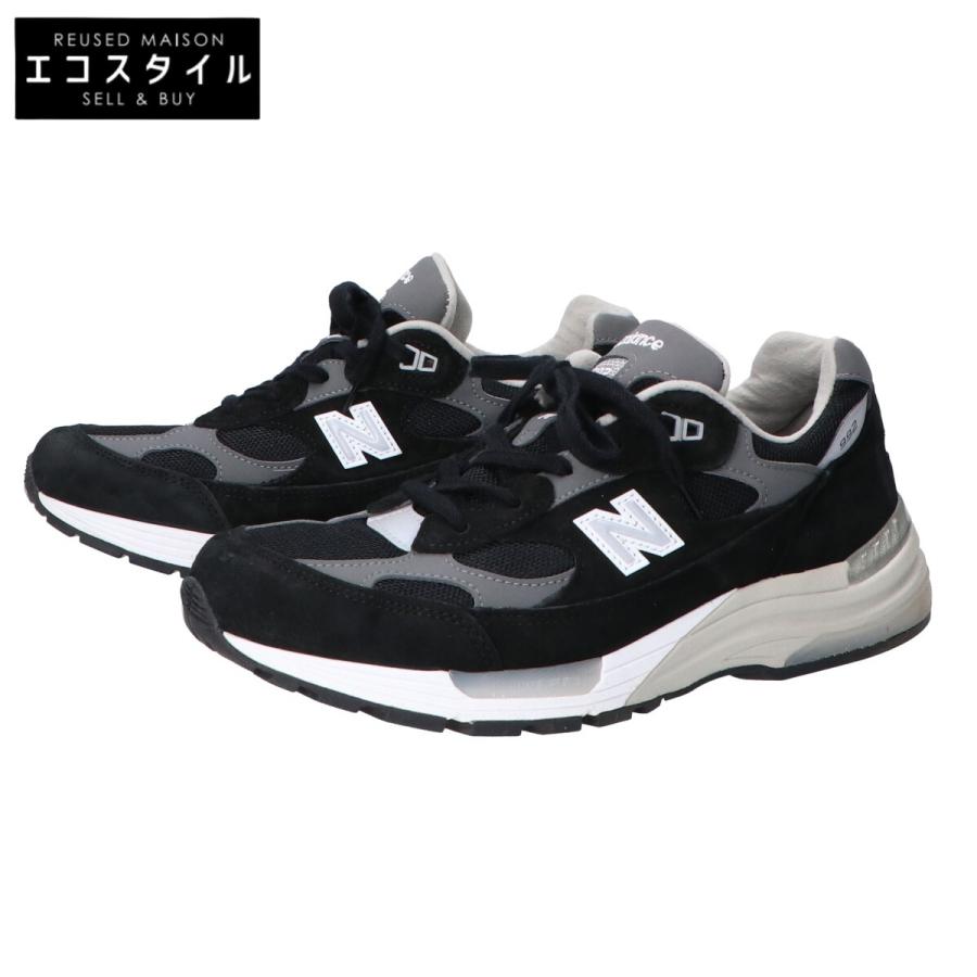 ニューバランス 【美品】U992BK MADE IN USA スエード/メッシュ