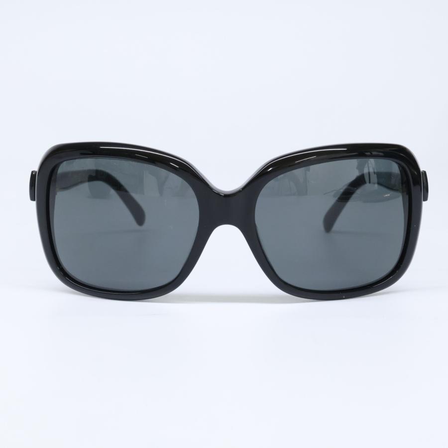 シャネル　5171 サングラス　リボン　ブラック　グラデーション　CHANEL CHANEL シャネル 5171-A リボンココマーク スクエア サングラス