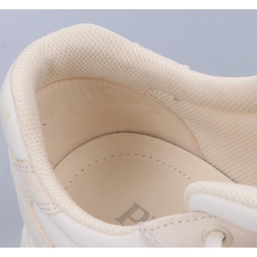 PRADA（プラダ） 美品 2EG483 スエード/レザー スニーカー 8 ホワイト