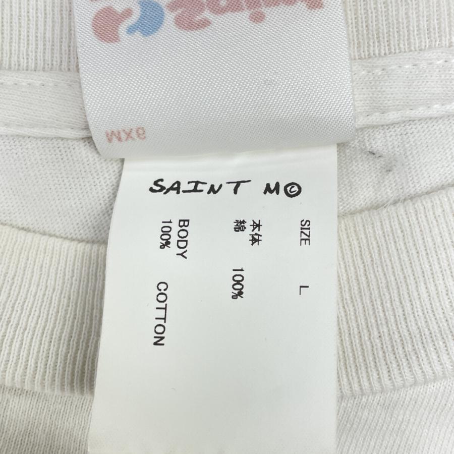 SAINT MICHAEL セントマイケル 白 LS TEE / WHITE ロンT ホワイト L